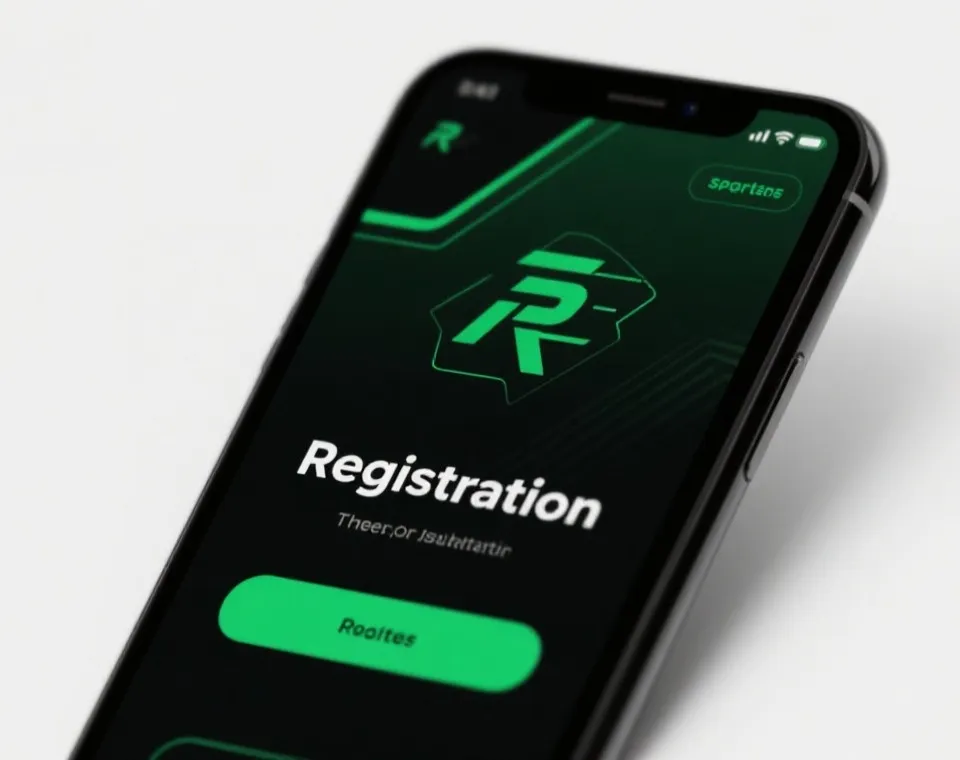 快速注册页面示意